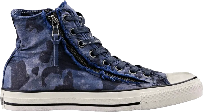  Converse John Varvatos x Chuck Taylor All Star Double Zip Hi &#039;Ombre Blue&#039;