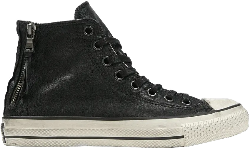  Converse John Varvatos x Chuck Taylor All Star Double Zip Hi &#039;Black Oxblood&#039;