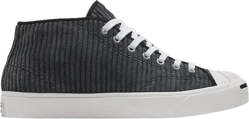  Converse Jack Purcell Mid &#039;Black Corduroy&#039;