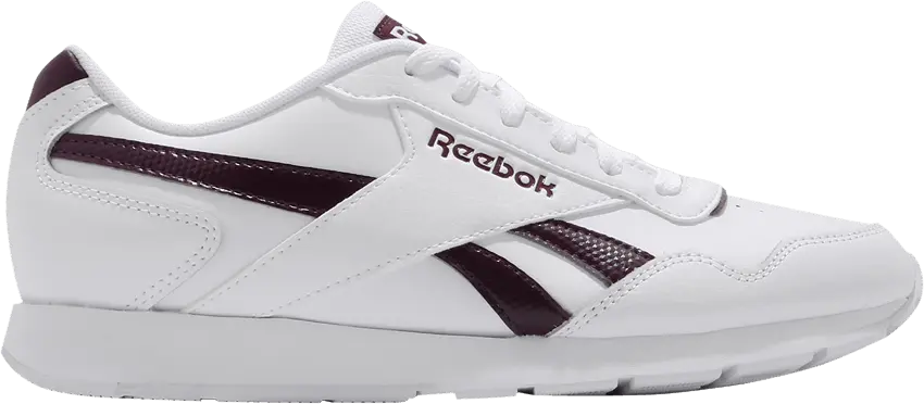  Reebok Royal Glide &#039;White Maroon&#039;