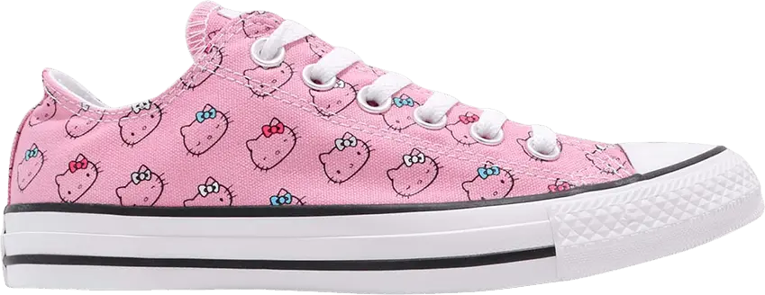  Converse Helly Kitty x Chuck Taylor All Star Ox &#039;Kitty Pattern&#039;