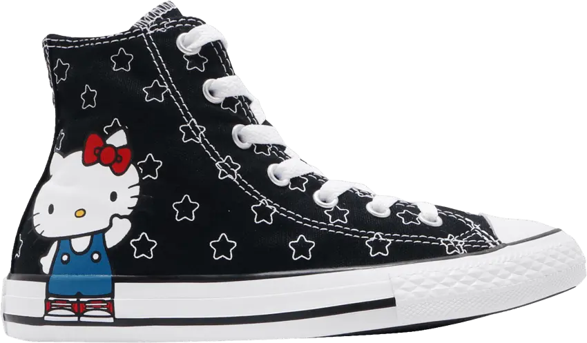  Converse Hello Kitty x Chuck Taylor All Star Hi PS &#039;Black&#039;