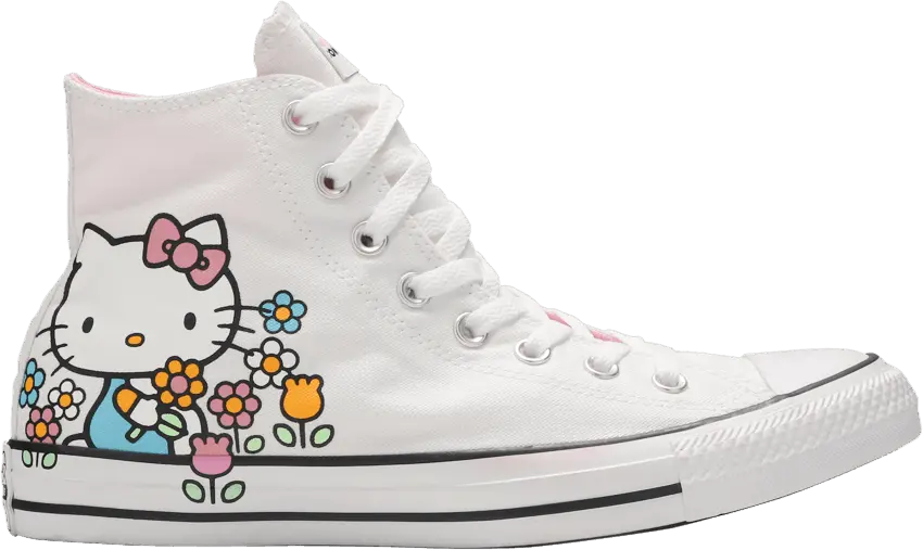  Converse Hello Kitty x Chuck Taylor All Star Hi &#039;Flowers&#039;