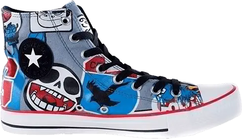  Converse Gorillaz x Chuck Taylor All Star Hi &#039;Stickers&#039;