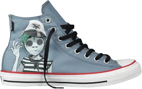  Converse Gorillaz x Chuck Taylor All Star Hi &#039;2D&#039;