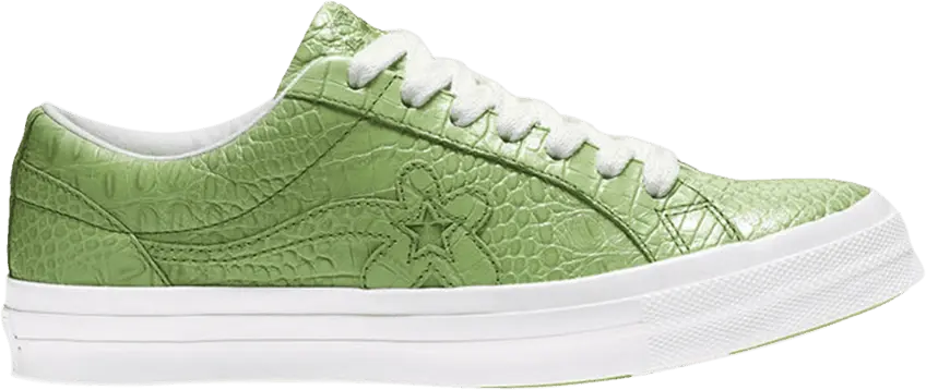  Converse Golf Le Fleur x One Star Low &#039;Gator Collection - Forest Green&#039; Sample