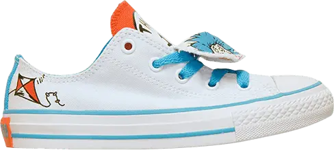  Converse Dr. Seuss x Chuck Taylor All Star Double Tongue Ox GS &#039;Thing 1, Thing 2&#039;