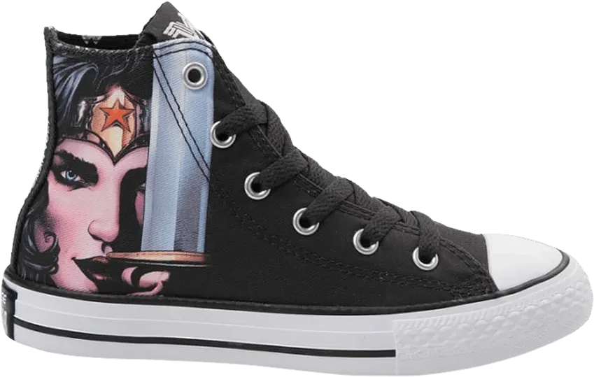  Converse DC Comics x Chuck Taylor All Star High GS &#039;Wonder Woman&#039;