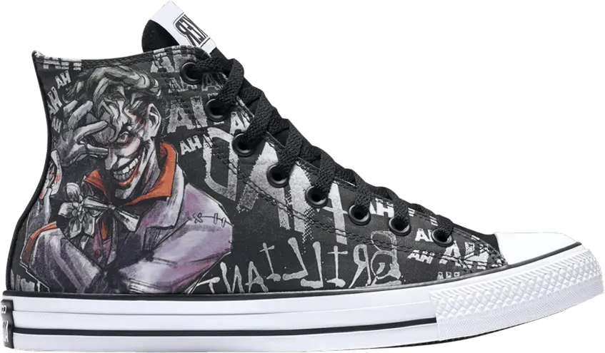  Converse DC Comics x Chuck Taylor All Star High &#039;The Joker Laugh&#039;