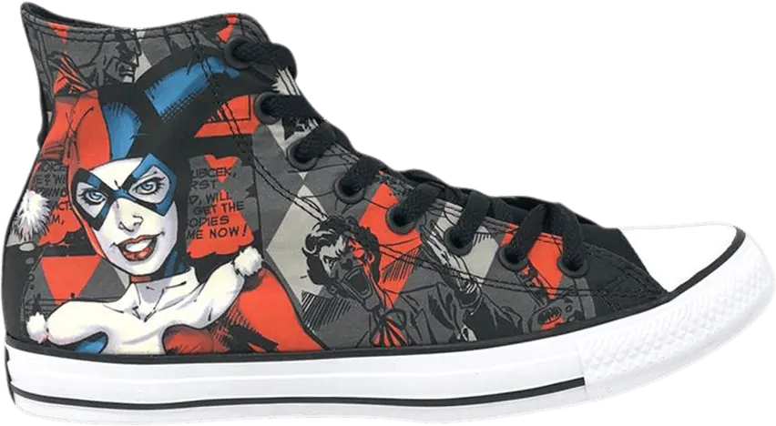  Converse DC Comics x Chuck Taylor All Star High &#039;Harley Quinn&#039;