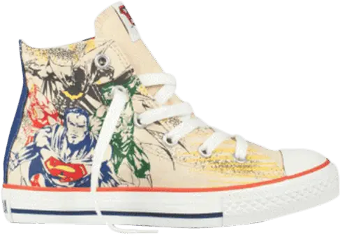  Converse DC Comics x Chuck Taylor All Star Hi GS &#039;Justice League&#039;