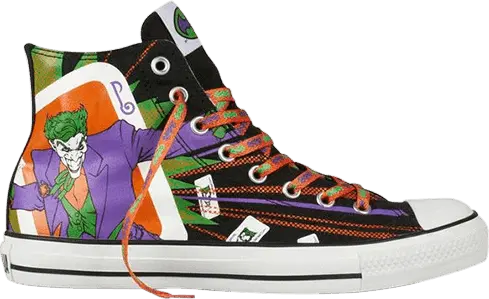  Converse DC Comics x Chuck Taylor All Star Hi &#039;Batman vs. Joker&#039;