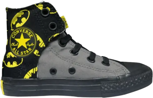  Converse DC Comics x Chuck Taylor All Star Easy Slip Hi GS &#039;Batman Grey&#039;