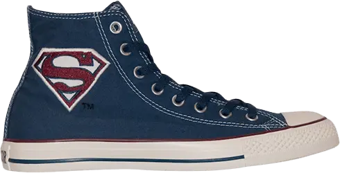  Converse DC Comics x Chuck Taylor All Star Denim Hi &#039;Superman Symbol&#039;