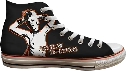  Converse Dayglo Abortions x Chuck Taylor All Star Hi &#039;The Womb&#039;