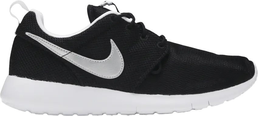  Nike Roshe One Black Metallic Silver (GS)