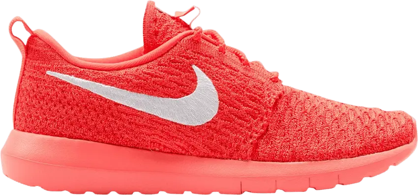  Nike Roshe NM Flyknit Bright Crimson/White-University Red (Women&#039;s)