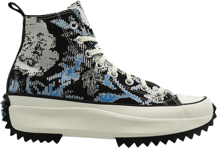  Converse Run Star Hike Hi Floral Fusion University Blue