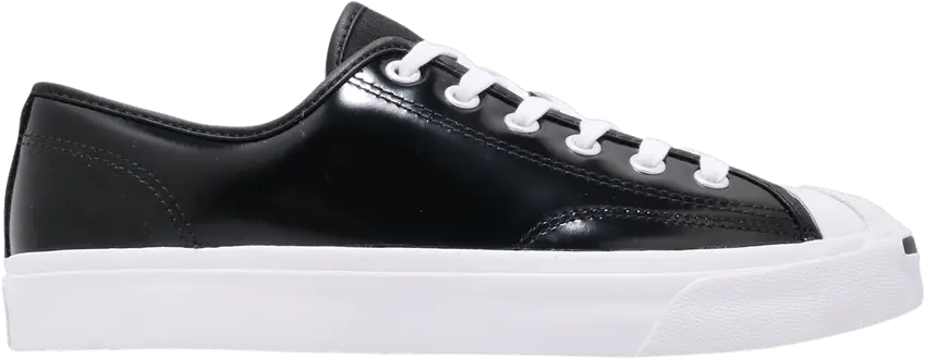  Converse Jack Purcell Low Patent Black