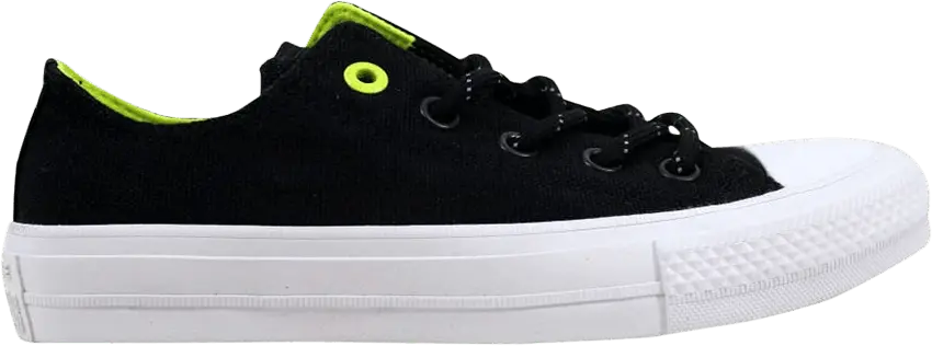  Converse Chuck Taylor II 2 OX Black/Volt