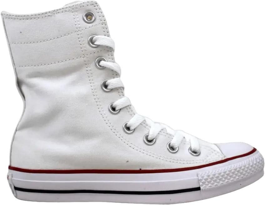  Converse Chuck Taylor Hi Rise Xtra High White Blue (Women&#039;s)