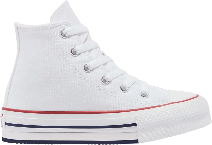  Converse Chuck Taylor All-Star EVA Lift Platform Hi White (GS)