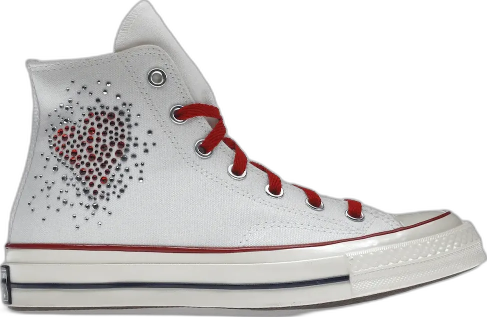 Converse Chuck Taylor All-Star 70 Hi LTD Crystal Red Heart