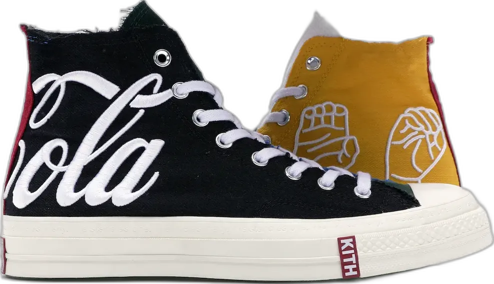  Converse Chuck Taylor All-Star 70 Hi Kith x Coca Cola Goldenrod Dress Blues (Friends and Family)
