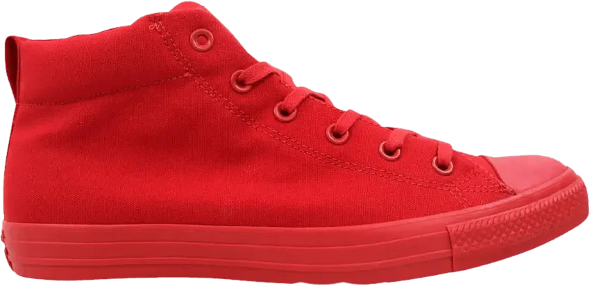  Converse Chuck Taylor All Star Street Mid Red