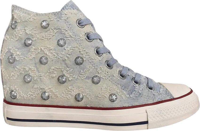  Converse Wmns Chuck Taylor All Star Lux Mid &#039;Denim Studs&#039;