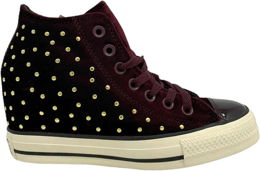  Converse Wmns Chuck Taylor All Star Lux Mid &#039;Dark Sangria&#039;