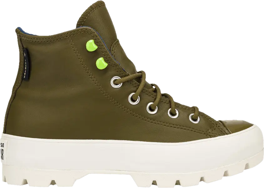  Converse Wmns Chuck Taylor All Star Lugged Winter High GTX &#039;Dark Moss&#039;