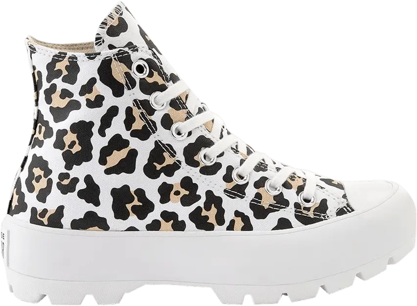  Converse Wmns Chuck Taylor All Star Lugged High &#039;Leopard&#039;