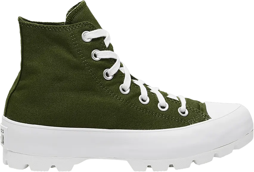  Converse Wmns Chuck Taylor All Star Lugged High &#039;Cypress Green&#039;