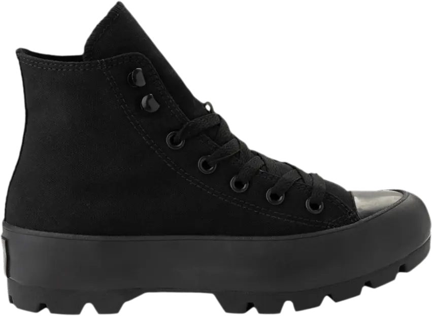  Converse Wmns Chuck Taylor All Star Lugged High &#039;Black Monochrome&#039;