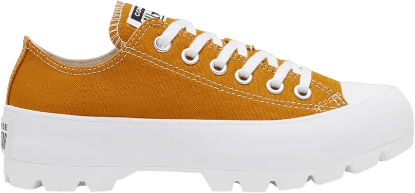  Converse Wmns Chuck Taylor All Star Low &#039;Seasonal Lugged - Saffron Yellow&#039;