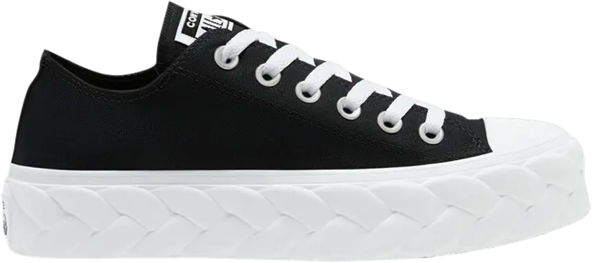  Converse Wmns Chuck Taylor All Star Low &#039;Runway Cable - Black&#039;