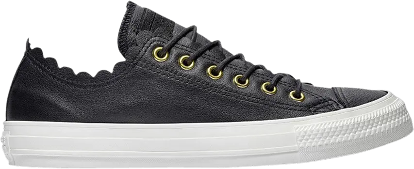  Converse Wmns Chuck Taylor All Star Low &#039;Frilly Thrills - Black&#039;