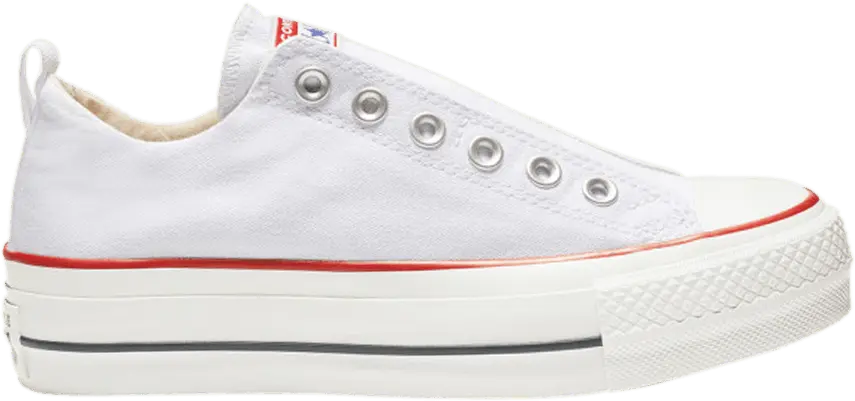  Converse Wmns Chuck Taylor All Star Lift Slip Low &#039;White&#039;