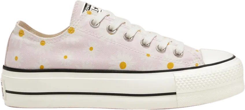  Converse Wmns Chuck Taylor All Star Lift Platform Low &#039;Camp - Daisies&#039;