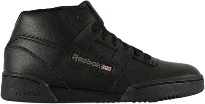  Reebok Workout Mid OG J &#039;Black Charcoal&#039;