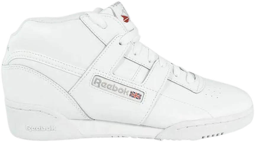  Reebok Workout Mid J &#039;White Sheer Grey&#039;