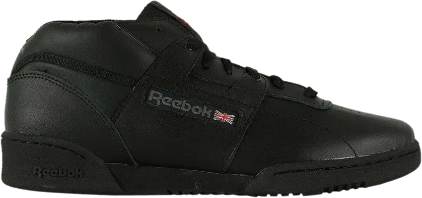  Reebok Workout Mid &#039;Black Charcoal&#039;