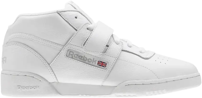  Reebok Workout Clean Mid Strap MU &#039;White&#039;