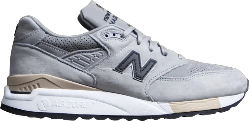  New Balance 998 Made in USA &#039;Light Grey Black&#039;