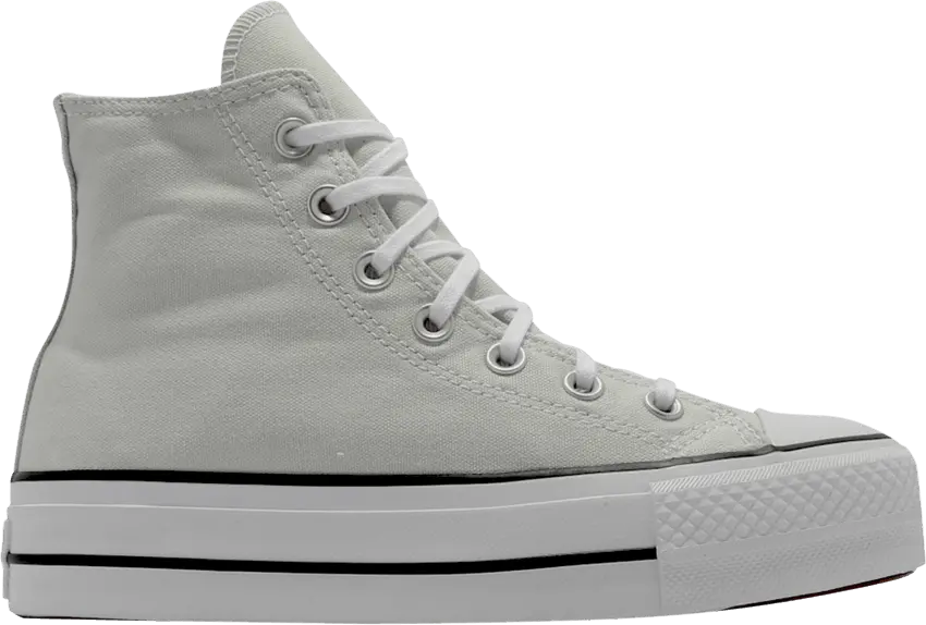  Converse Wmns Chuck Taylor All Star Lift Platform High &#039;Light Silver&#039;