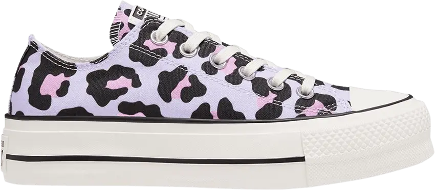  Converse Wmns Chuck Taylor All Star Lift Low &#039;Leopard&#039;