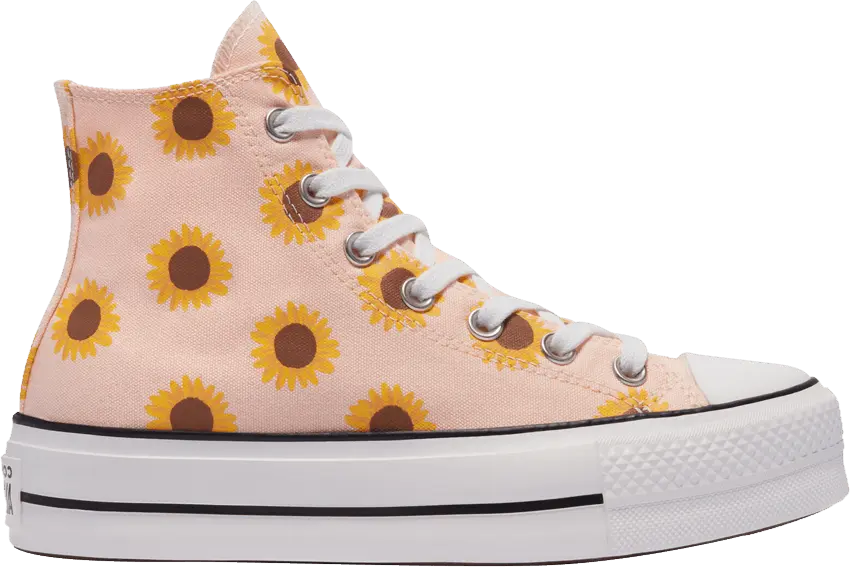  Converse Wmns Chuck Taylor All Star Lift High &#039;Summer Spirit - Sunflower Season&#039;