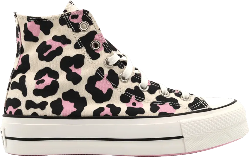  Converse Wmns Chuck Taylor All Star Lift High &#039;Leopard&#039;