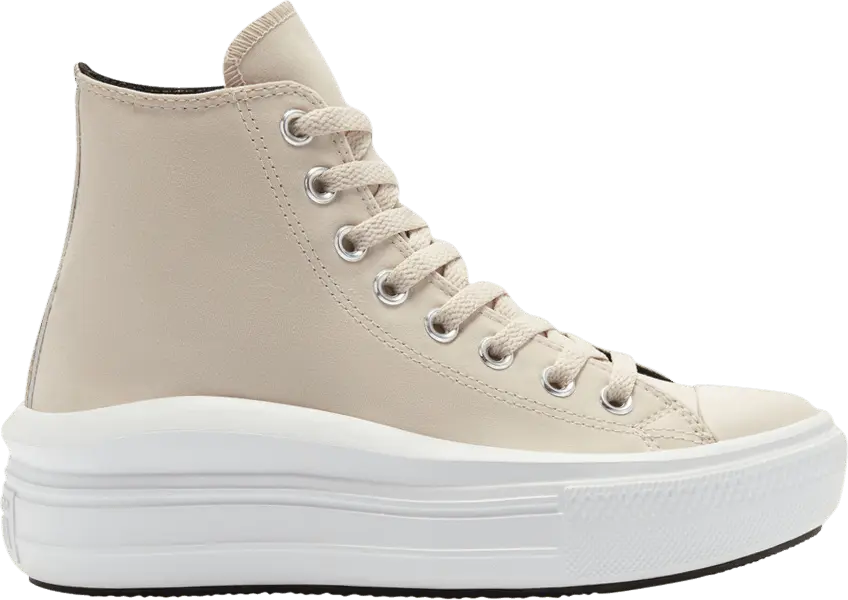  Converse Wmns Chuck Taylor All Star High Move &#039;Diamond Metal - Silt Red&#039;